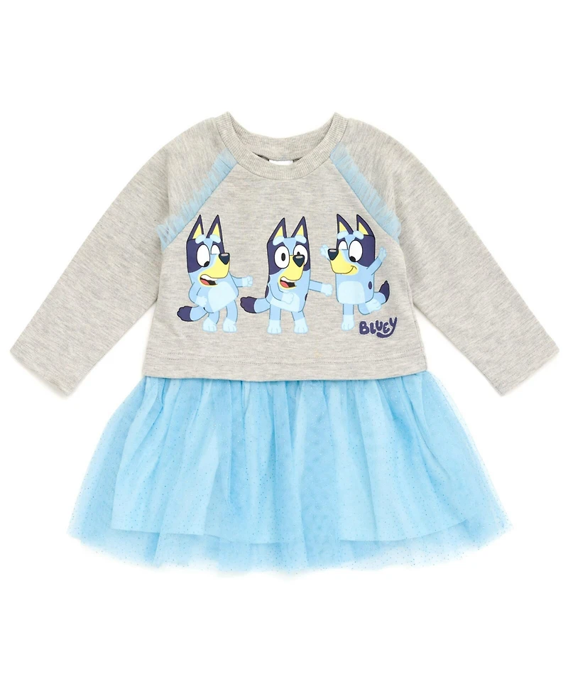 Bluey Toddler Girls French Terry Dress