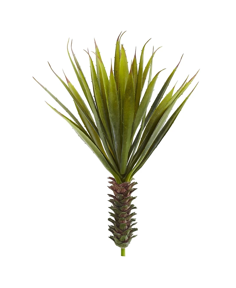 Slickblue Spiky Agave Plant for Bold, Desert-Inspired Decor (Set of 2)