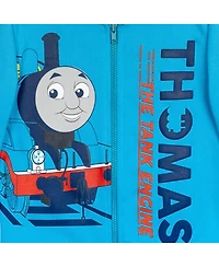 Thomas & Friends Boys Fleece Zip Up Hoodie to