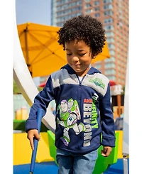 Disney Boys Fleece Half Zip Hoodie to (12 Months - 18-20)