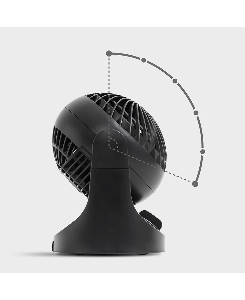 Iris Usa Woozoo Fan, 3 Speed, 6 angles, 65° Adjustable Tilt