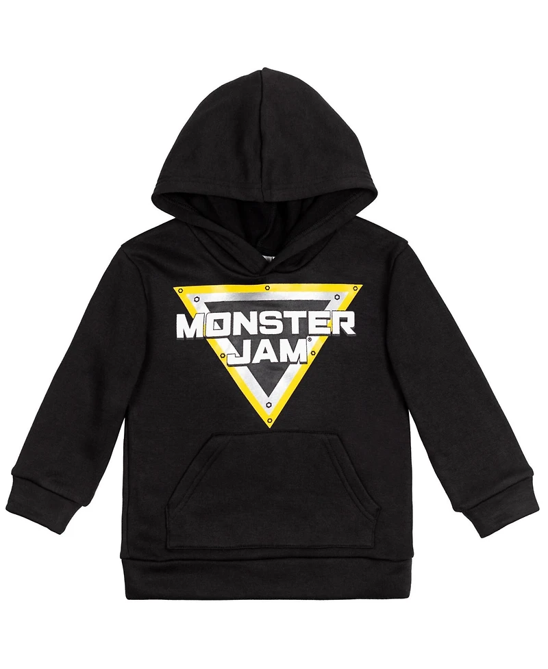 Monster Jam Boys Fleece Pullover Hoodie