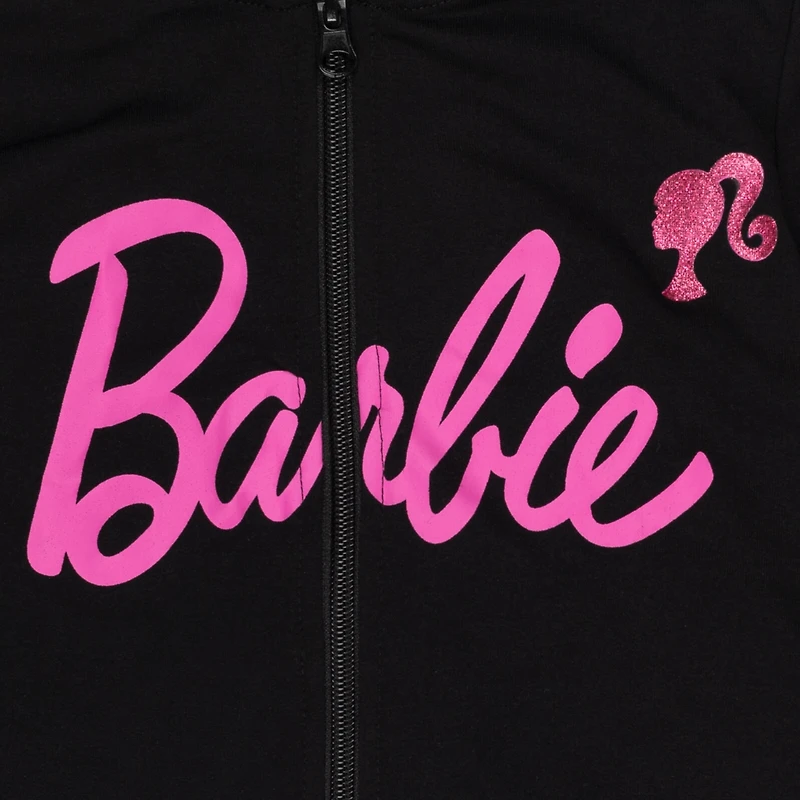 Barbie Toddler Girls French Terry Zip Up Hoodie