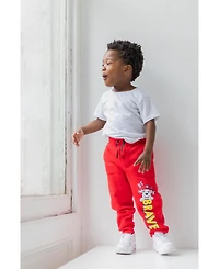 Paw Patrol Toddler Boys Fleece 3 Pack Pants to (2T - 7-8