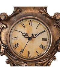 Kensington Hill Taryn Vintage Style 16 1/4" High Table Clock