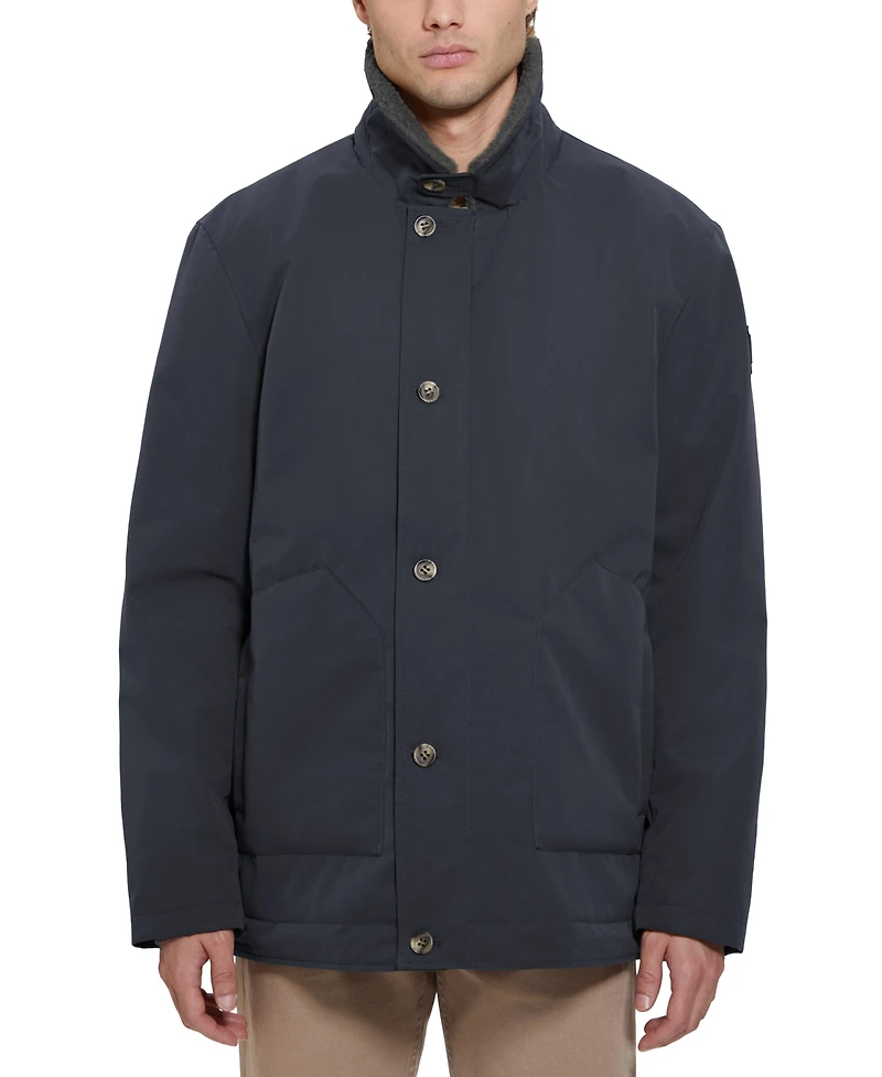 Guess Men's Sherpa Lined Coach Jacket
