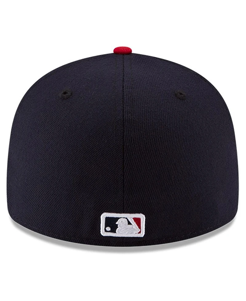 New Era Men's Navy/Red Atlanta Braves National Baseball Hall of Fame Low Profile 59FIFTY Fitted Hat