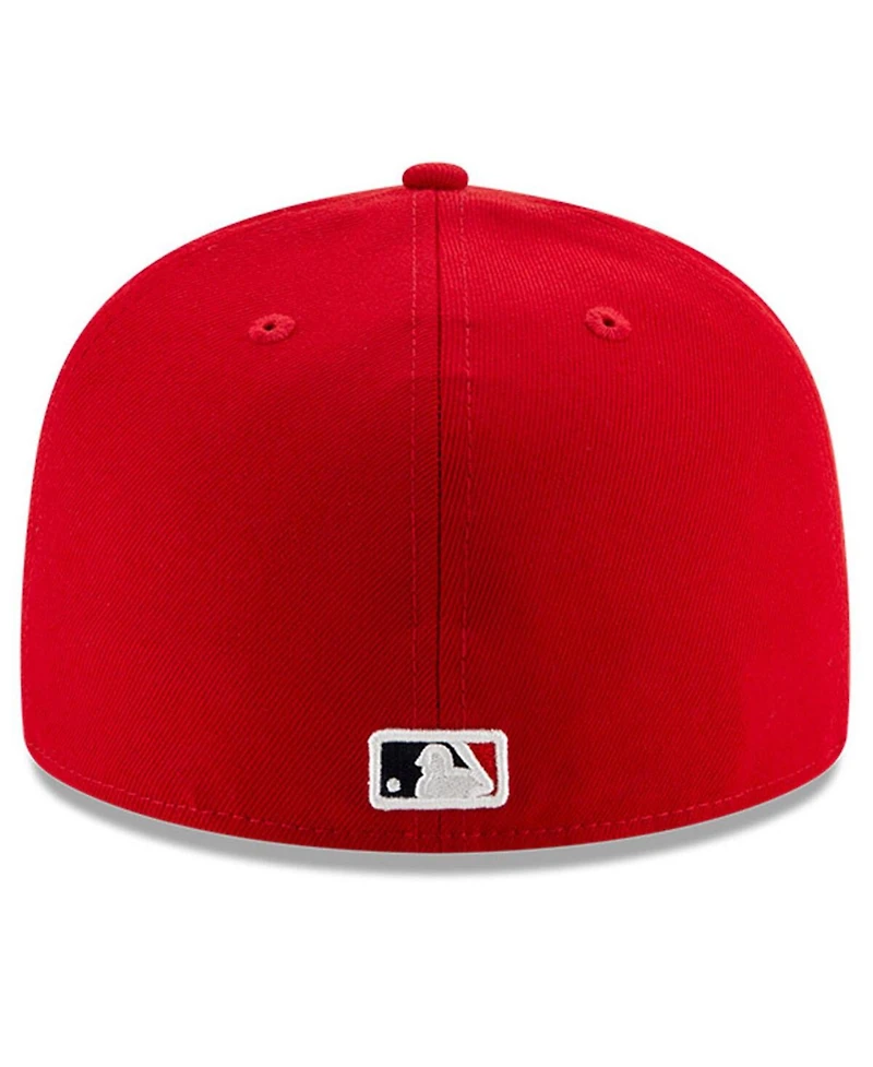 New Era Men's Red St. Louis Cardinals National Baseball Hall of Fame 59FIFTY Fitted Hat
