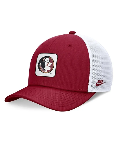 Nike Men's Garnet/White Florida State Seminoles Legacy Rise Mascot Trucker Adjustable