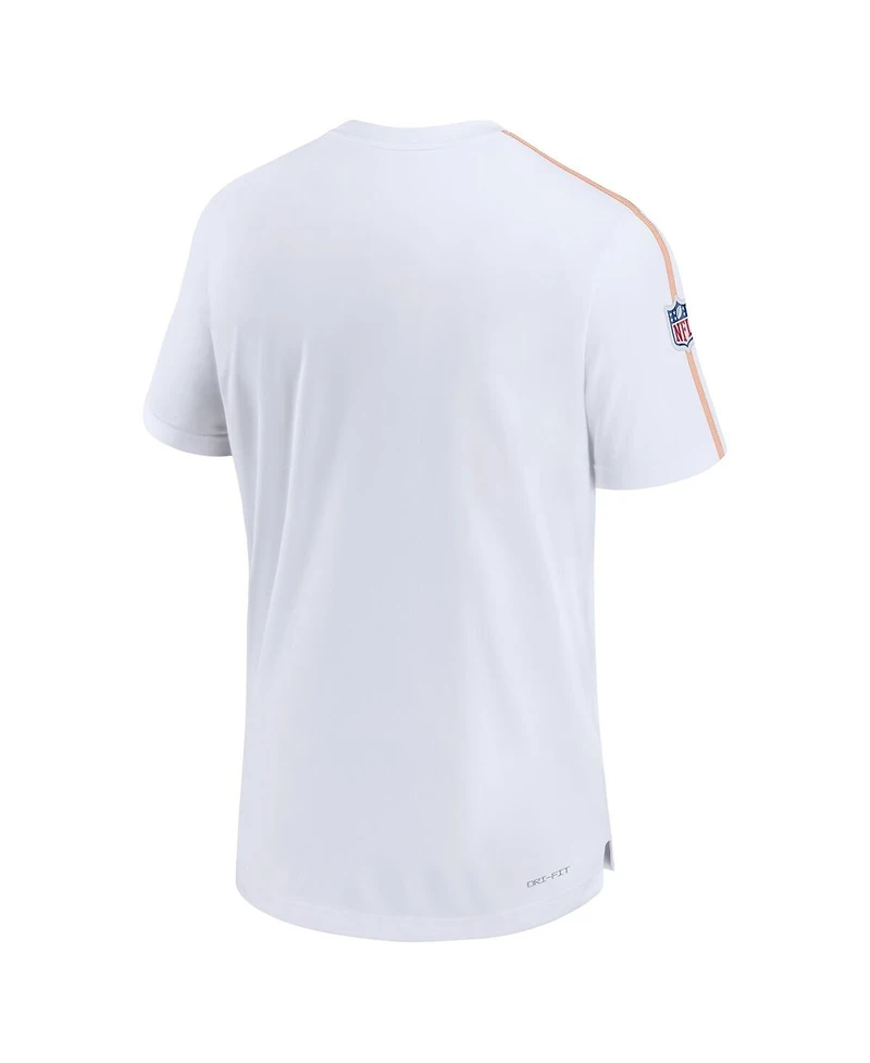Nike Men's White Tampa Bay Buccaneers Sideline Alternate Logo Coach Performance Top