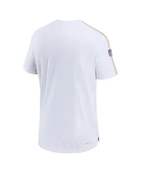 Nike Men's White Tampa Bay Buccaneers Sideline Alternate Logo Coach Performance Top