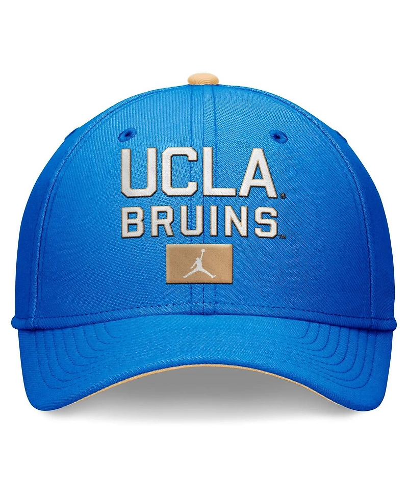 Jordan Men's Blue Ucla Bruins Primetime Rise Swoosh Flex Hat