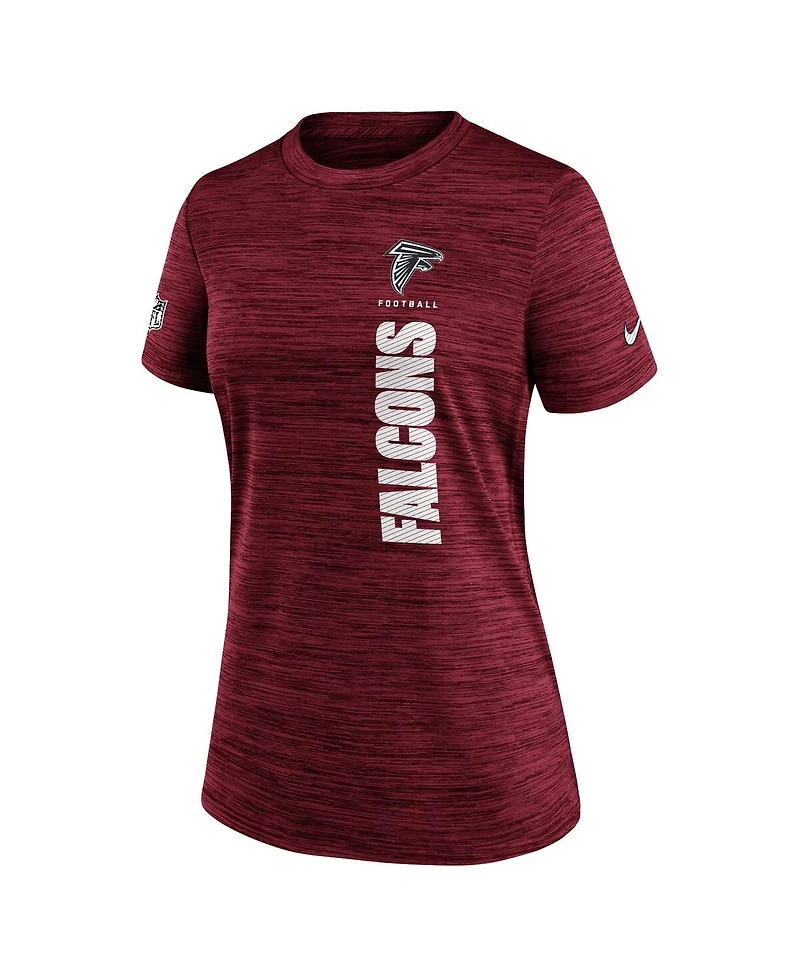 Nike Women's Red Atlanta Falcons Velocity Performance T-Shirt