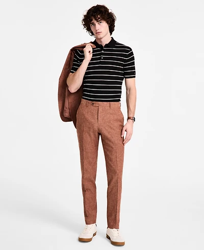 Tommy Hilfiger Men's Modern-Fit Linen Suit Pants