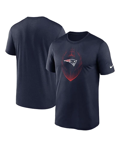 Nike Men's Navy New England Patriots Primetime Legend Icon Performance T-Shirt