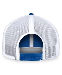 Fanatics Men's Royal/White New York Islanders Free Kick Trucker Adjustable Hat