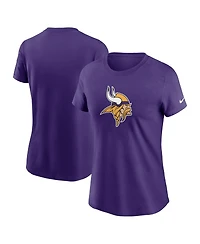 Nike Women's Purple Minnesota Vikings Primary Logo T-Shirt
