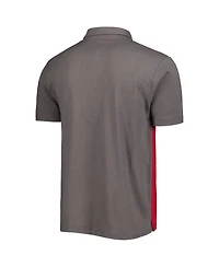 Colosseum Men's Charcoal Oklahoma Sooners Two Yutes Polo