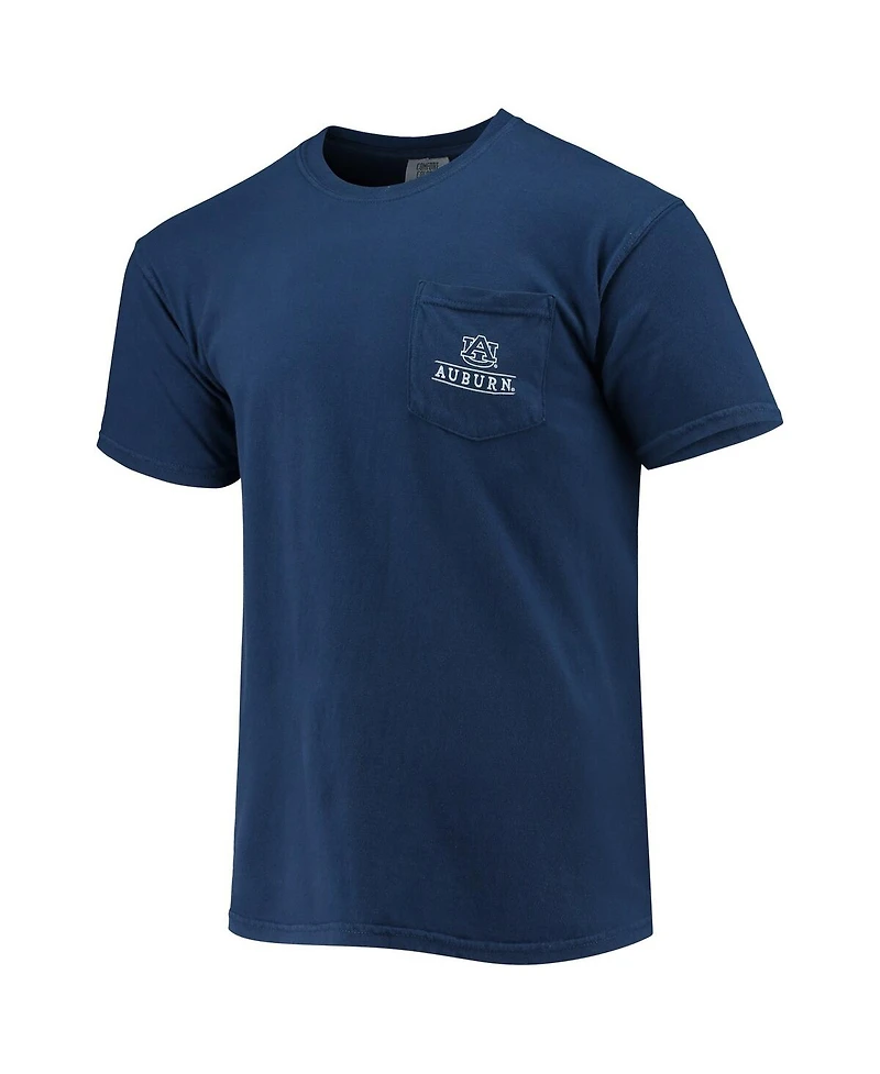 Image One Men's Navy Auburn Tigers Campus Americana T-Shirt