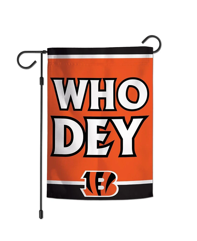 Wincraft Cincinnati Bengals 2-Sided 12'' x 18'' Garden Flag