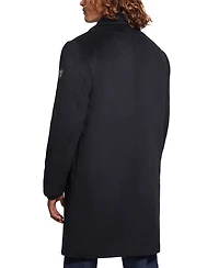 Guess Men's Wool Blend Coat with Removable Quilted Bib