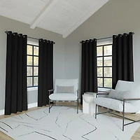 Oslo Theater Grade Extreme 100% Blackout Grommet Curtain Panel