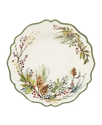 Certified International Winters Forest 2-Pc. Melamine Platter Set