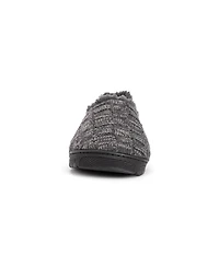 Muk Luks Men's John Slippers, Red/Black, L (12-13)
