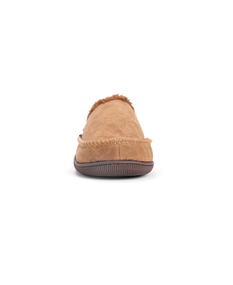 Muk Luks Men's Faux Suede Clog Slippers