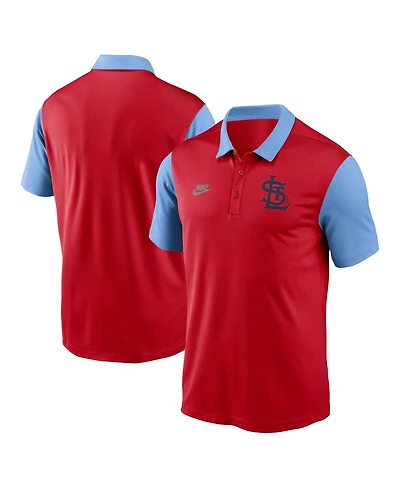 Nike Men's Red St. Louis Cardinals Franchise Cooperstown Collection Polo
