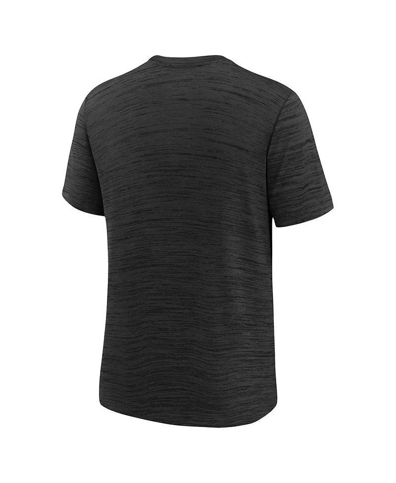 Nike Big Boys and Girls Black Colorado Rockies Authentic Collection Practice Performance T-Shirt
