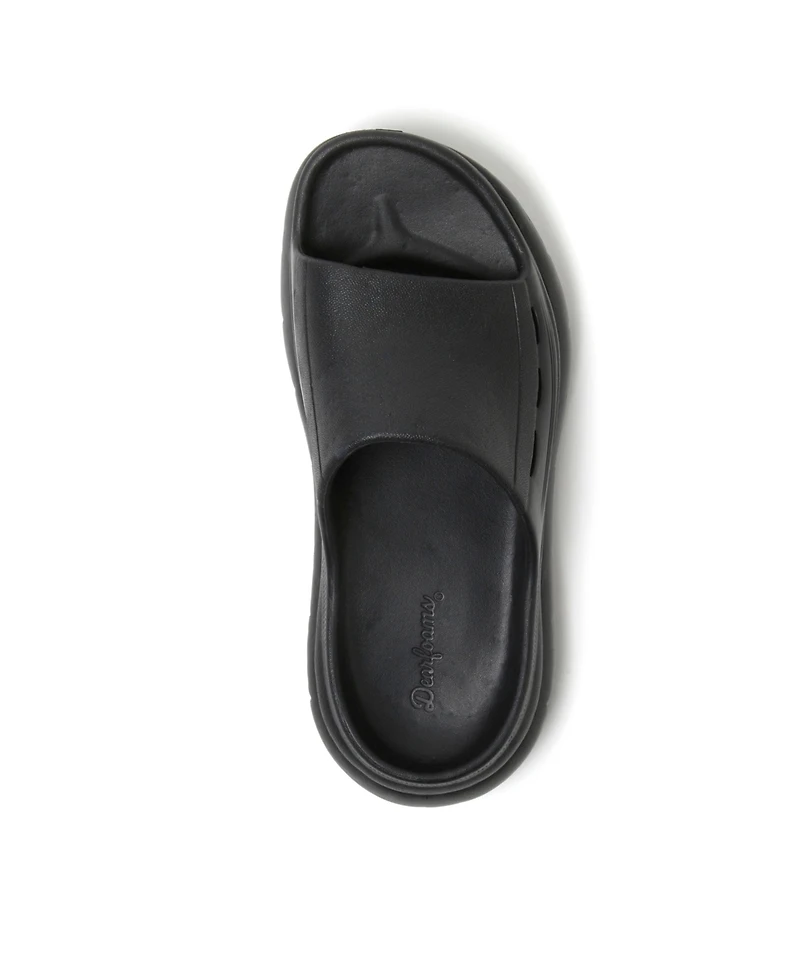 Dearfoams Women's Powell ReGrind Eva Pillow Slide Sandal