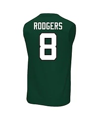Fanatics Men's Aaron Rodgers Green New York Jets Big Tall Muscle Tank Top