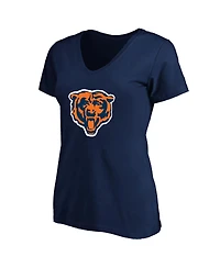 Fanatics Women's Caleb Williams Navy Chicago Bears 2024 Nfl Draft First Round Pick Plus Name Number T-Shirt