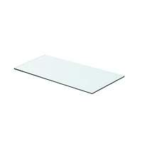Shelf Panel Glass Clear 23.6"x9.8"