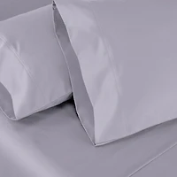 Luxury 800 Thread Count 2 Standard Pillowcases, 100% Cotton Sateen, Soft, Smooth & Thick, Fits Queen Pillows by California Design Den