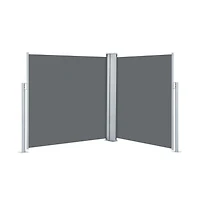 Retractable Side Awning Anthracite 55.1"x236.2"
