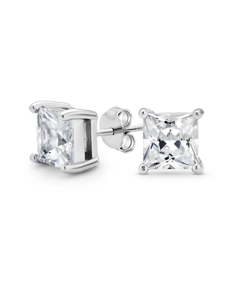 Bling Jewelry Cut Stud Earrings For