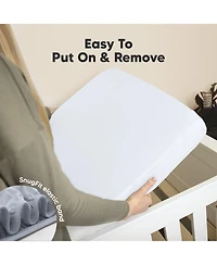 KeaBabies 2pk Soothe Fitted Crib Sheets Neutral, Baby Sheets, Fits Standard Nursery Mattress