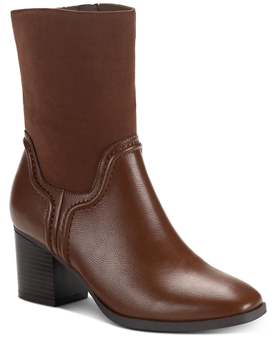 Style & Co Women's Queenyy Mid Shaft Boots, Created for Macy's