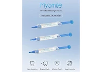 MySmile Teeth Whitening Gel Pen Refill Pack, 3 Non-Sensitive Teeth Whitening Pen, Deluxe Teeth Whitener Dental Grade Tooth Whitening Gel with Carbamid