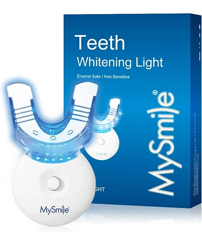 MySmile Teeth Whitening 5 Led Light with Teeth Whitening Trays, Tooth Whitening Accelerator Light for Whitening Teeth
