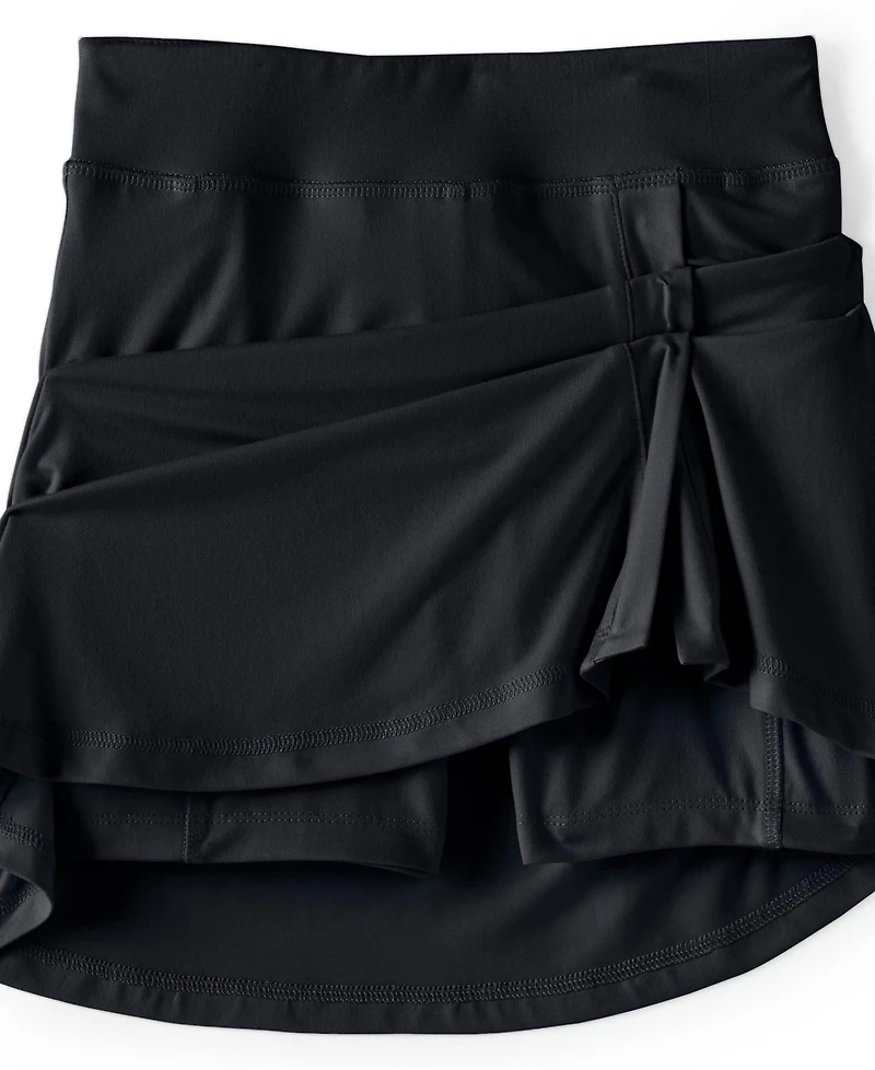 Lands' End Girls Split Hem Active Skort