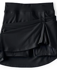 Lands' End Girls Split Hem Active Skort