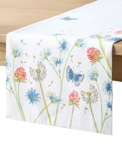 Fiesta Breezy Floral Table Runner, 14" x 72"