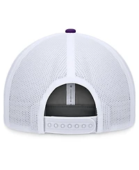 Top of the World Men's Gray/Purple Lsu Tigers Rob Trucker Adjustable Hat