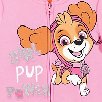 Paw Patrol Girls Skye Zip Up Costume Hoodie