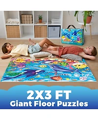 Quokka 2x3 Ft Giant Floor Puzzles for Kids Ages 4-6