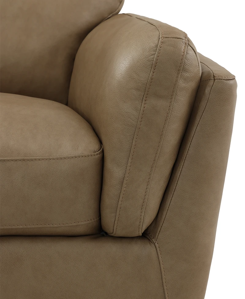 Closeout! Korder Leather Sofa, Created for Macy's