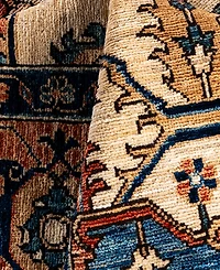 Adorn Hand Woven Rugs Serapi M1993 8'2"x9'11" Area Rug